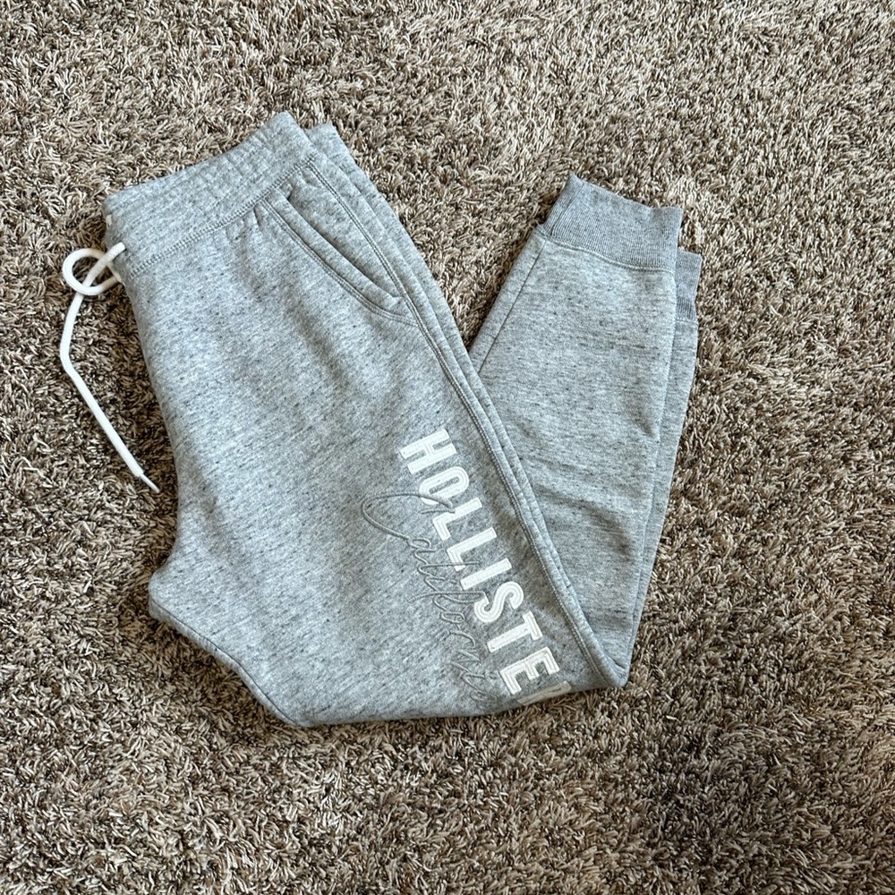 Hollister Kids Gray Jogger Pants